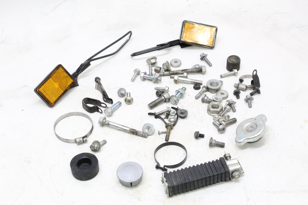 2011 KAWASAKI KLR650 OEM MISC HARDWARE BOLT NUT SCREW CLAMP BRACKET LOT