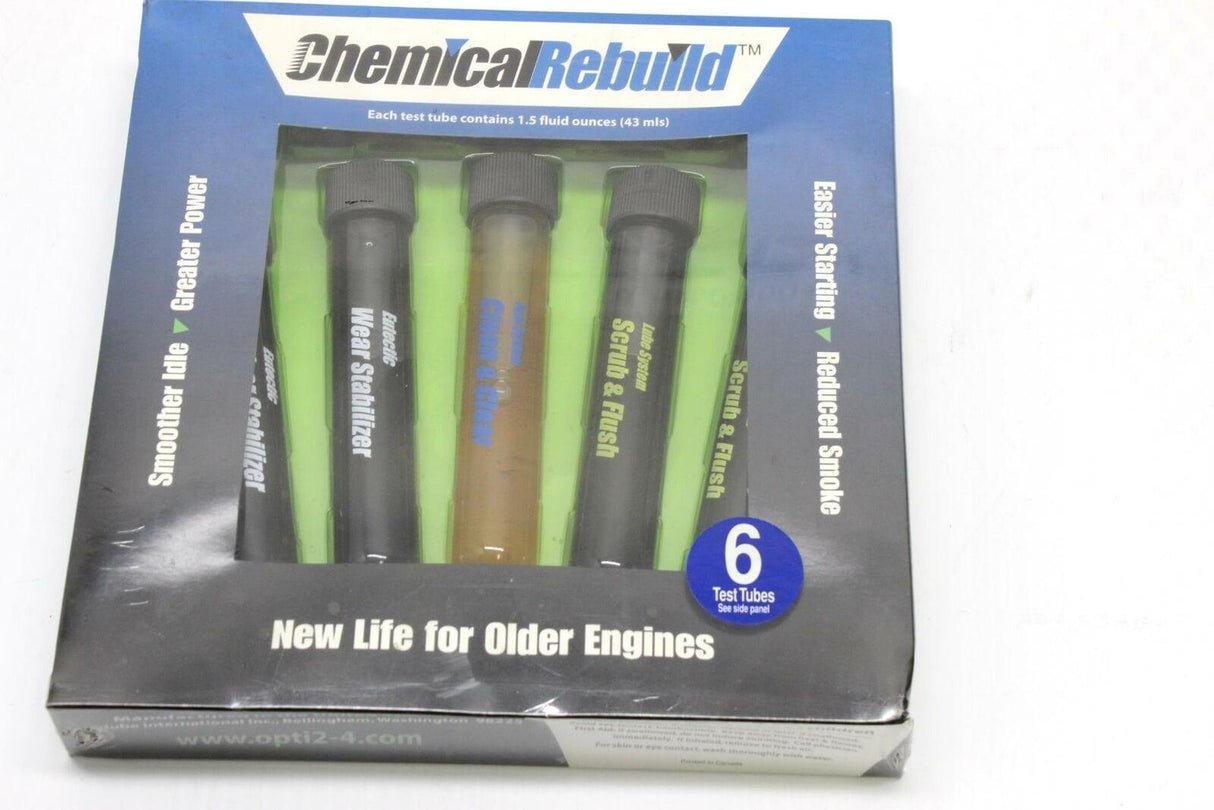 Chemical Rebuild 6 Test Tubes - Gold River Motorsports