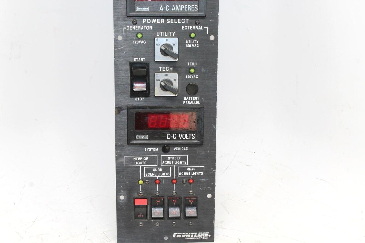 Digital Panel Meter Crompton Volts Hertz Amperes 262-Ddvu - Gold River Motorsports
