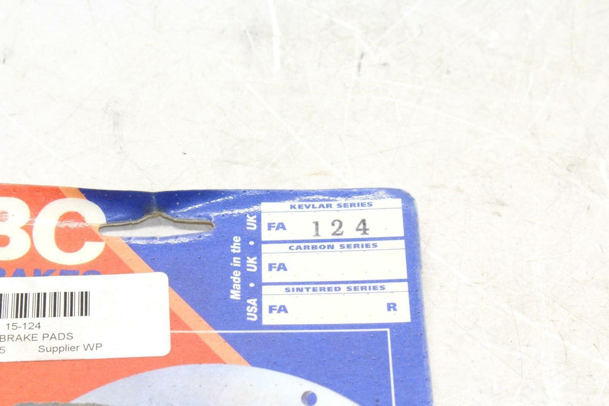 High Perfomance Motorcycle Brakes Ebc Fa 124 - Gold River Motorsports