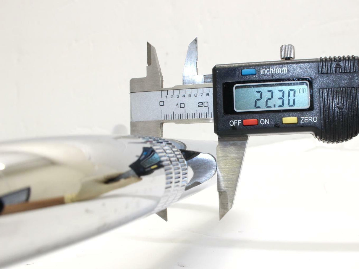 Motorcycle 7/8'' Handlebar Metal 22mm Steering Wheel Handle Bar - Gold River Motorsports