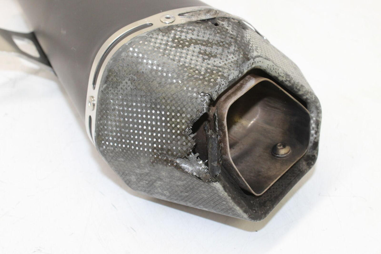 13-16 Triumph Speed Triple R Exhaust Pipe Muffler Slip On Can Oem - Gold River Motorsports