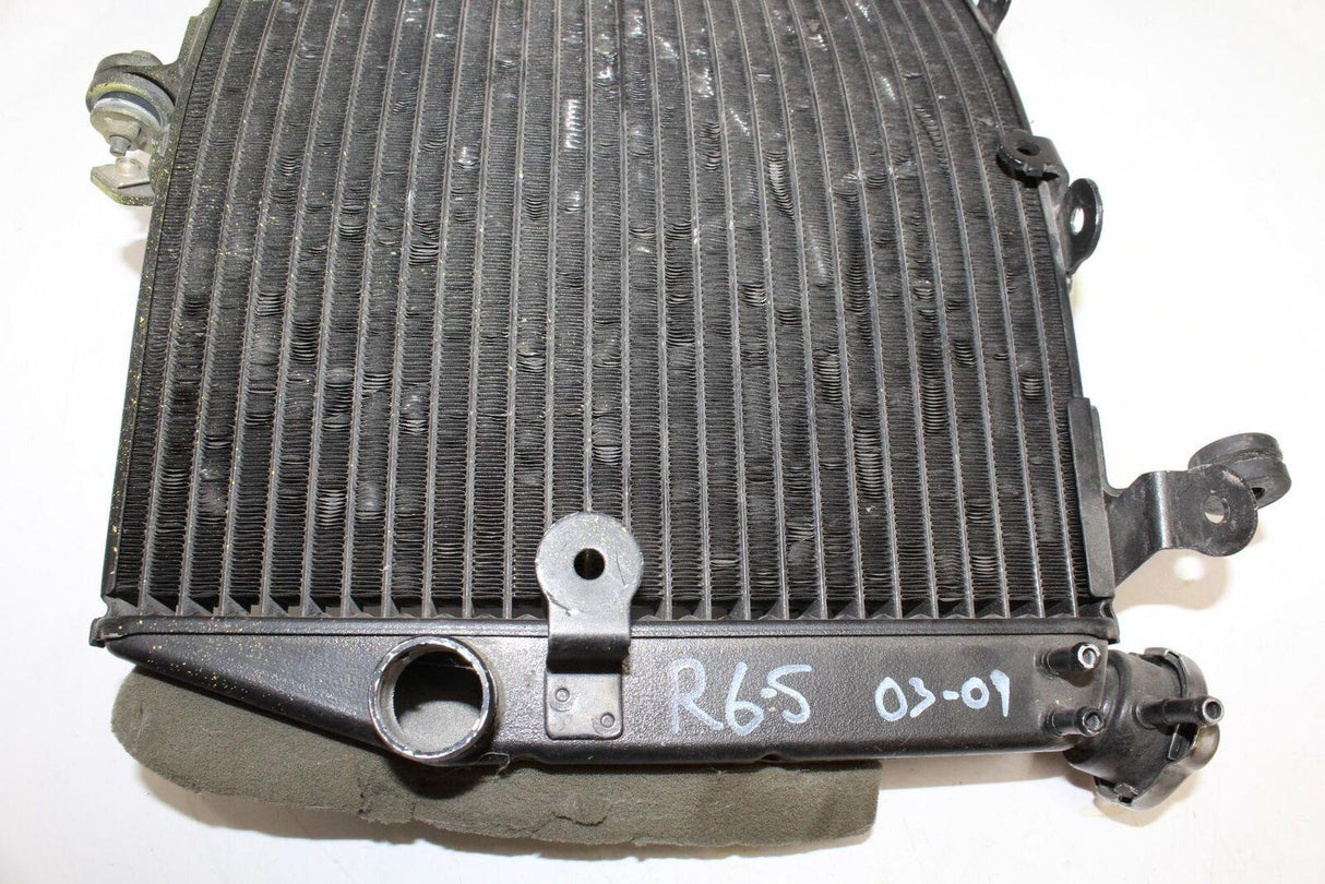2003 Yamaha Yzf R6s Engine Radiator Motor Cooler Cooling Radiater Oem - Gold River Motorsports