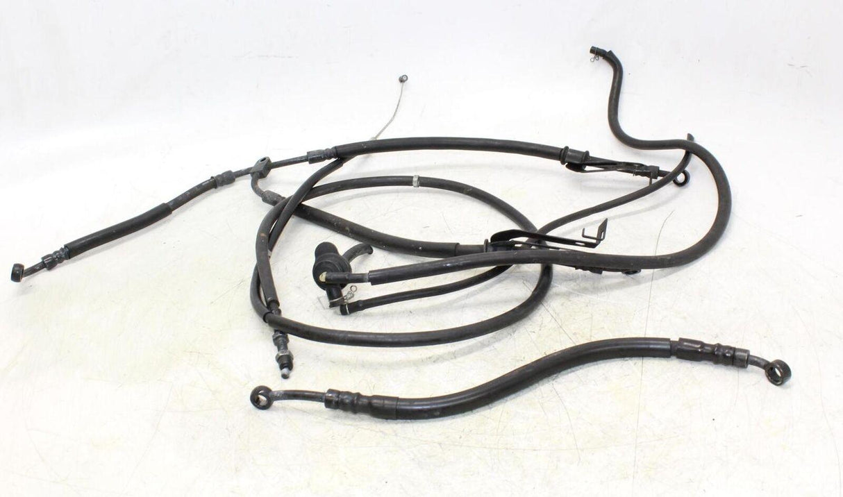 09-14 Yamaha Yzf R1 Front Brake Caliper Hoses Lines Oem - Gold River Motorsports