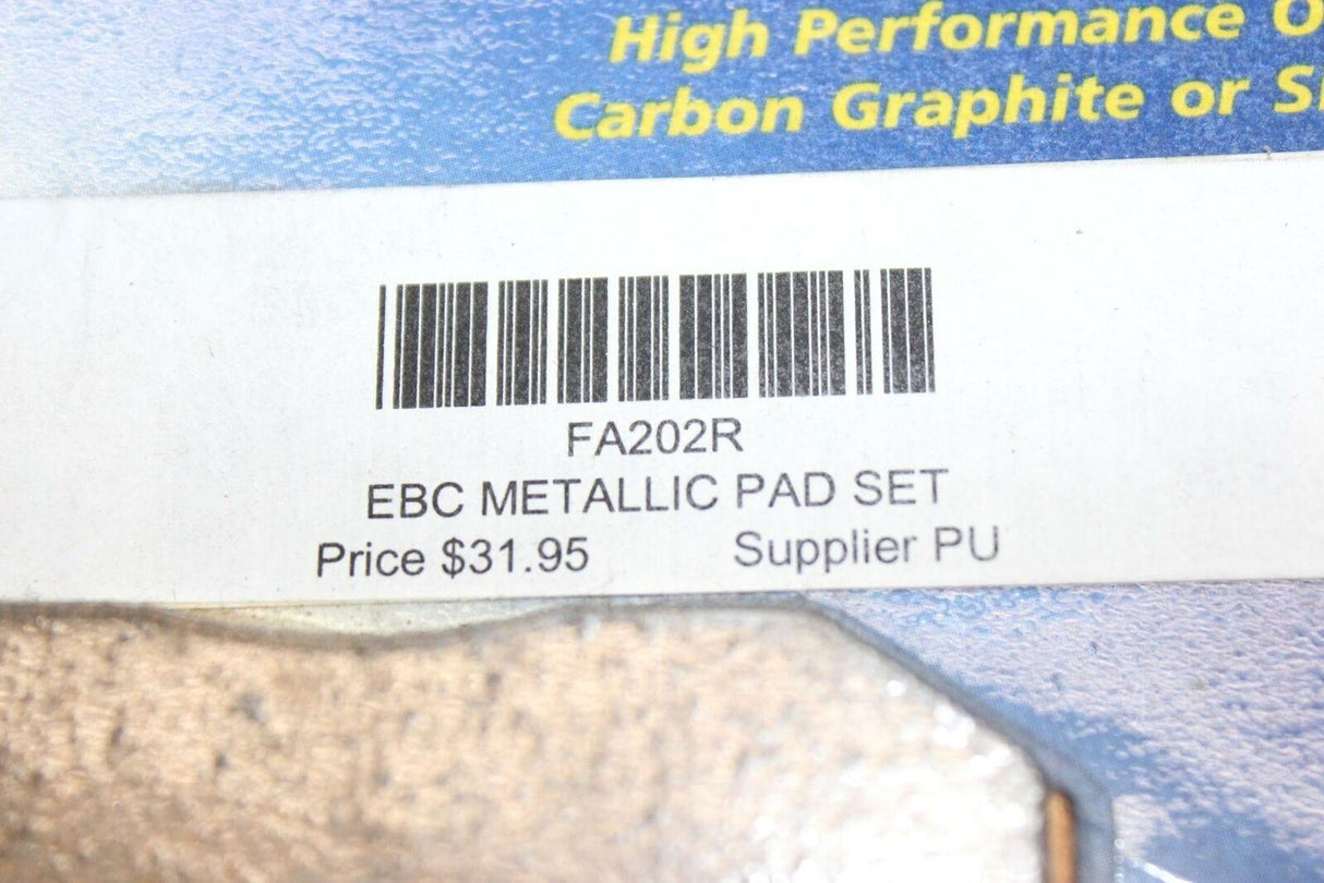 Ebc Fa202r Brake Pads - Gold River Motorsports