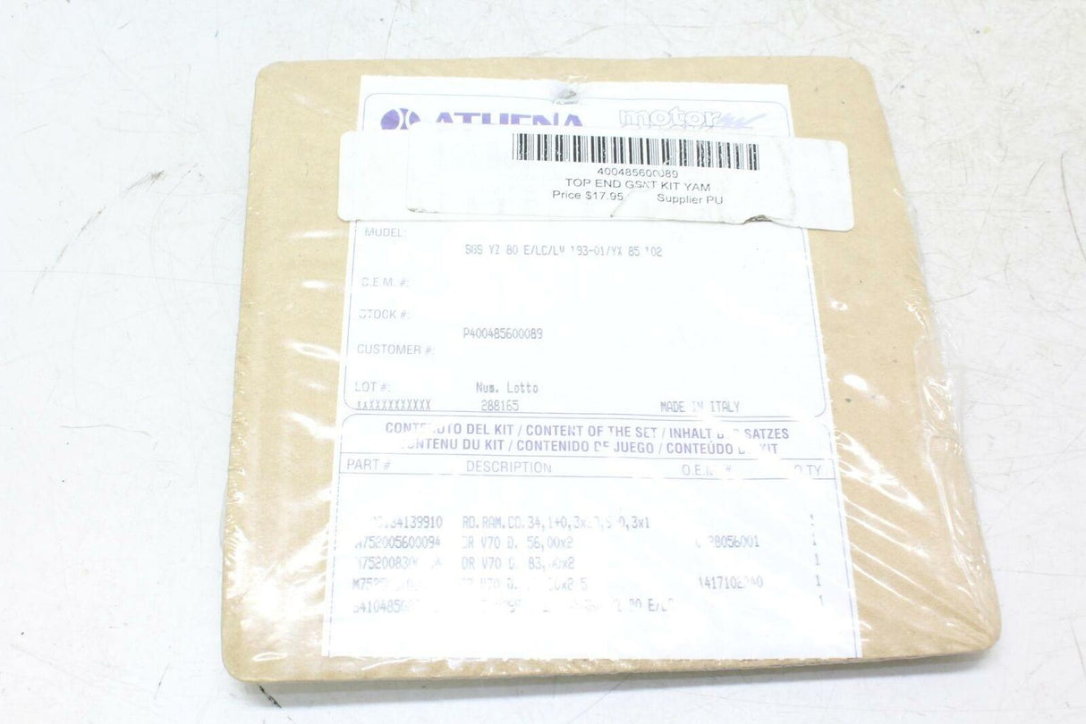 Gasket Kt Yz80/85'93-06 P400485600089 - Gold River Motorsports