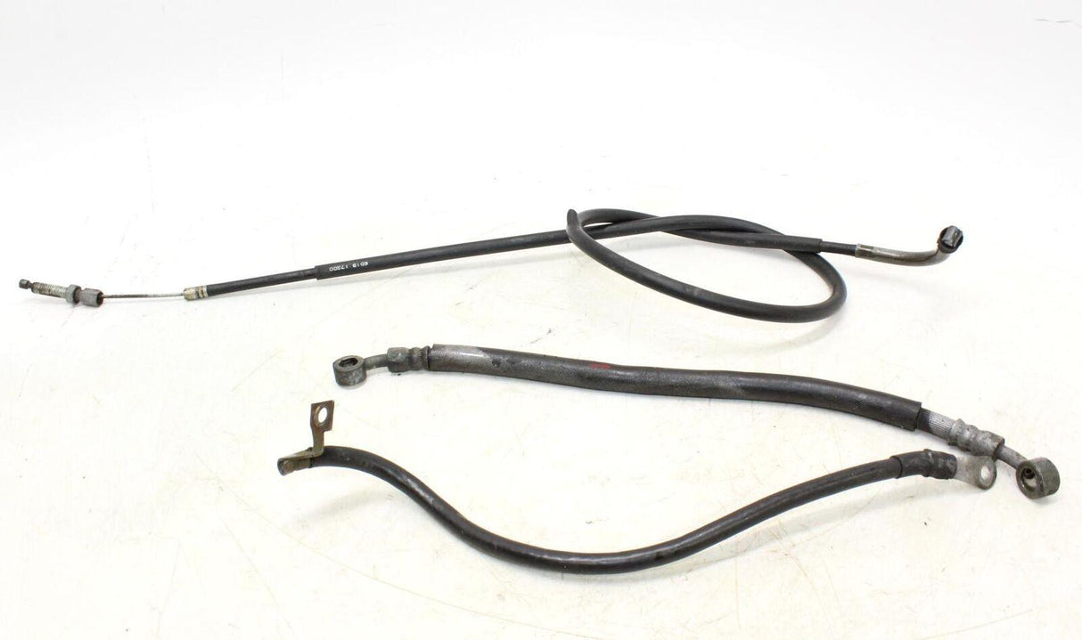 06-09 Suzuki Sv650 Clutch Cable Line,Negative Cable,Brake Hose Oem - Gold River Motorsports