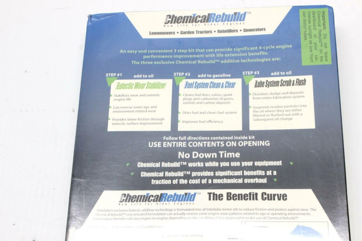 Chemical Rebuild 6 Test Tubes - Gold River Motorsports