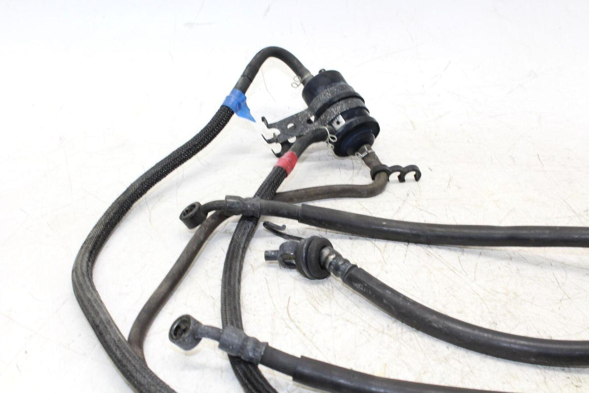 2010 Kawasaki Ninja Zx10r Zx1000f Front & Rear Brake Caliper Hoses Lines Oem - Gold River Motorsports