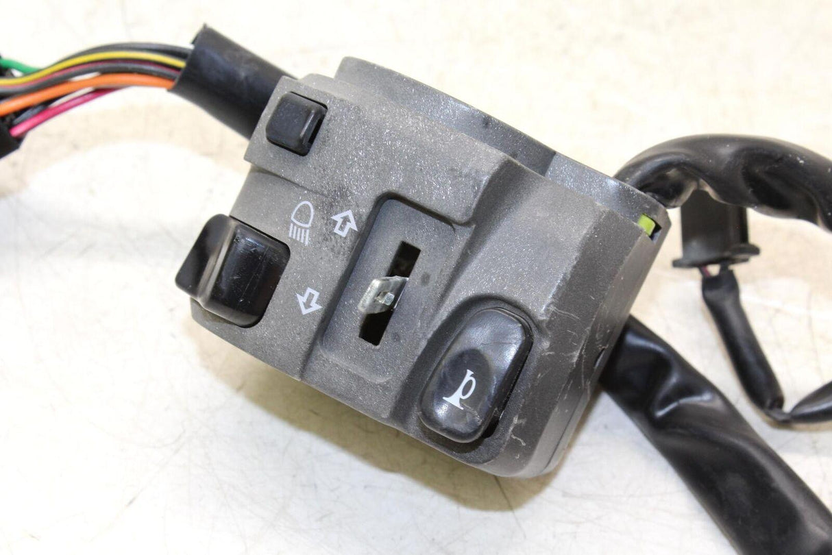 2010 Kawasaki Ninja Zx10r Zx1000f Left Clip On Handle Horn Signals Switch Oem - Gold River Motorsports