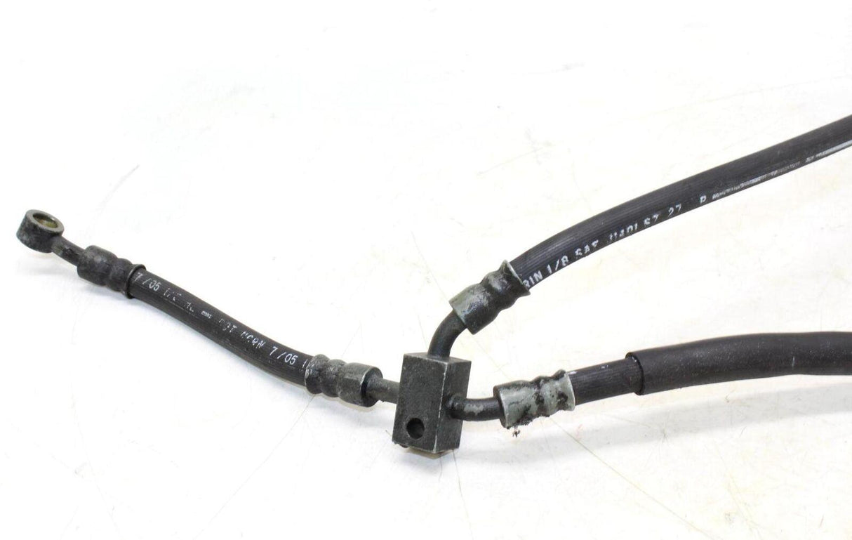 06-09 Suzuki Sv650 Front Brake Caliper Hoses Lines Oem - Gold River Motorsports