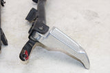 2010 Honda Elite 110 NHX110 OEM RIGHT REAR BACK PASSENGER PEG W BRACKET PAIR