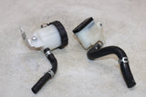 2007 Suzuki GSXR600 OEM FRONT REAR BRAKE MASTER FLUID RESERVOIR TANK BOTTLE PAIR