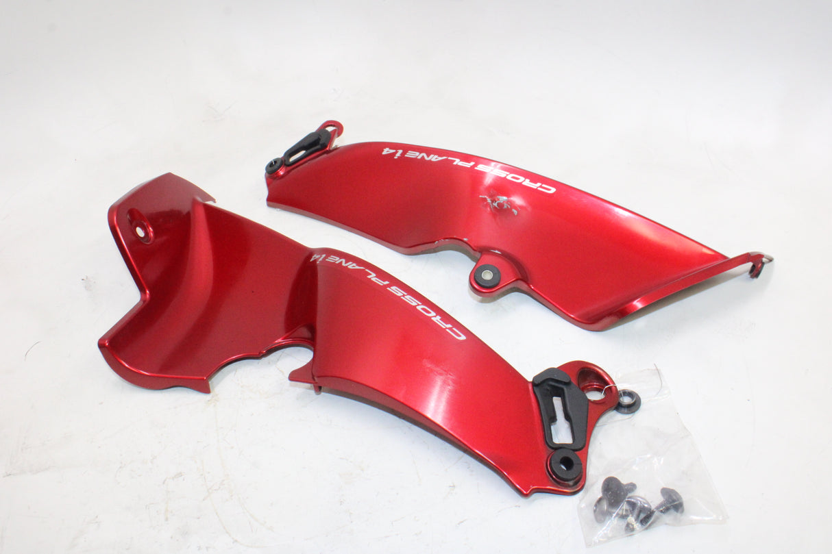 2009 Yamaha YZF R1 OEM RIGHT LEFT FRAME MID SIDE COVERS COWLS PANELS TRIM
