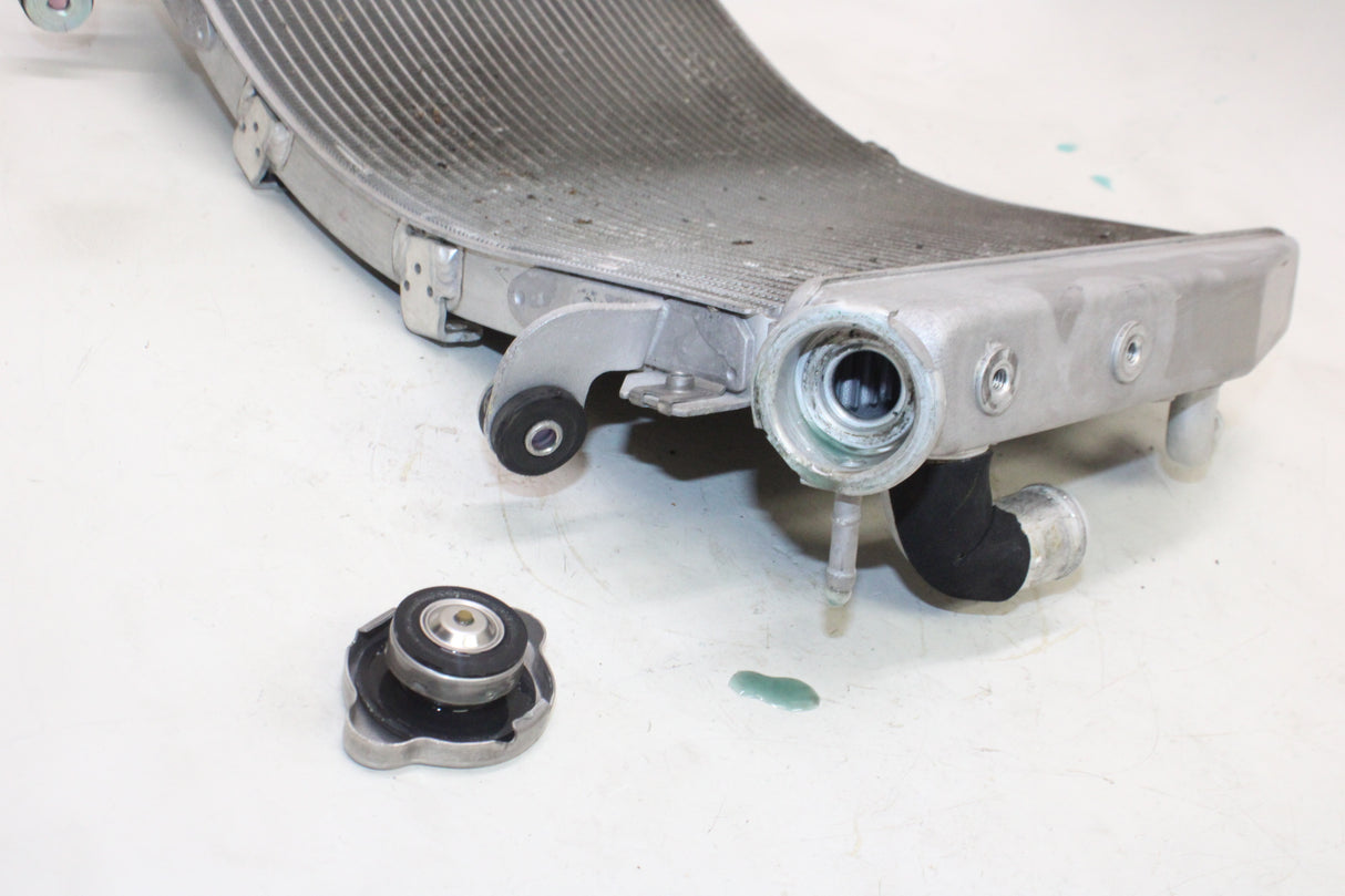 2009 Yamaha YZF R1 OEM ENGINE RADIATOR MOTOR COOLER COOLING W CAP