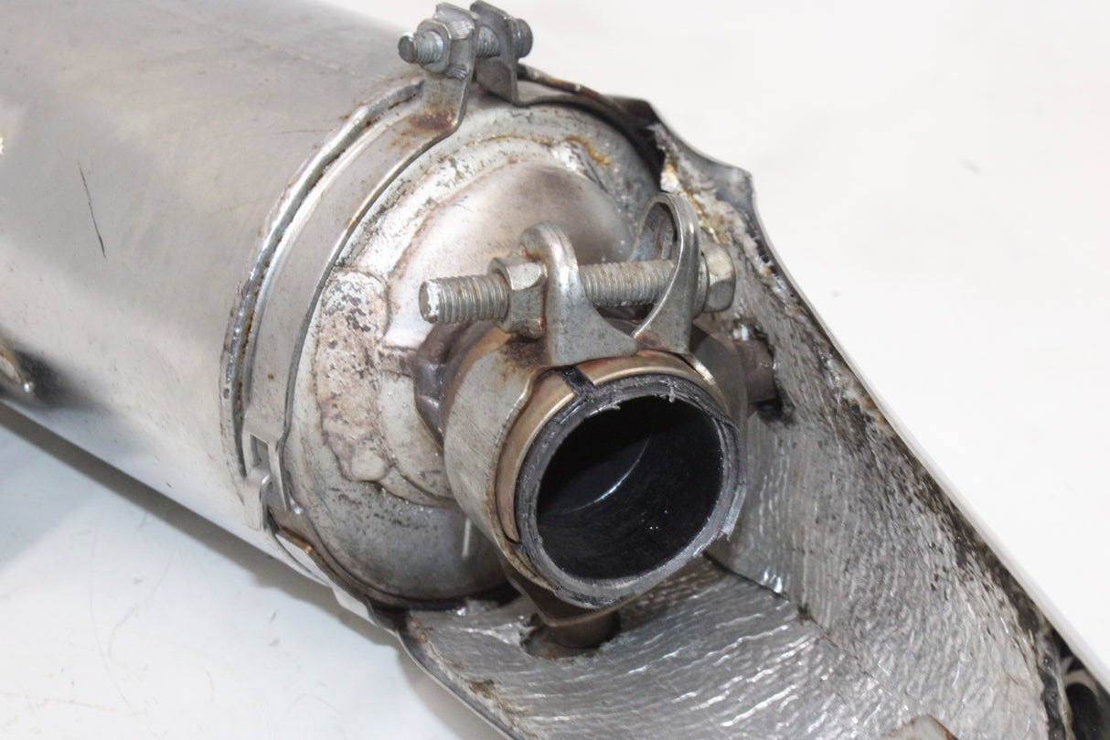 2009 Kawasaki Ninja 250R EX250J OEM EXHAUST PIPE MUFFLER SLIP ON CAN SILENCER