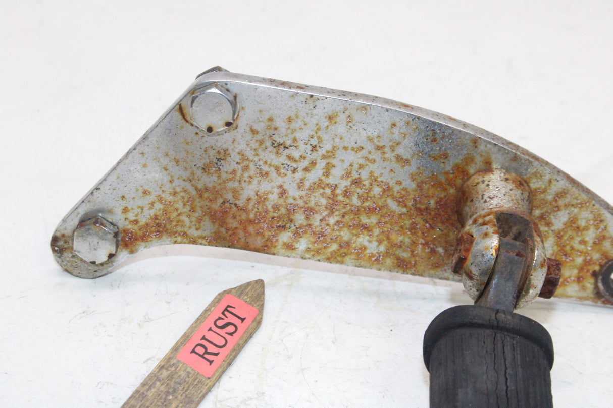 1966 Triumph Trophy 650 TR6R OEM LEFT REAR BACK PASSENGER PEG