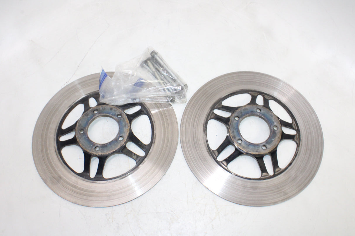 1980 Honda CB750F OEM FRONT LEFT RIGHT BRAKE ROTORS DISCS