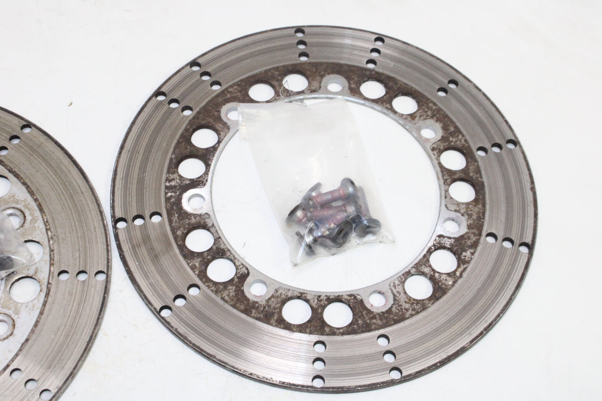 2001 Kawasaki Voyager XII ZG1200 OEM FRONT LEFT RIGHT BRAKE ROTORS DISCS