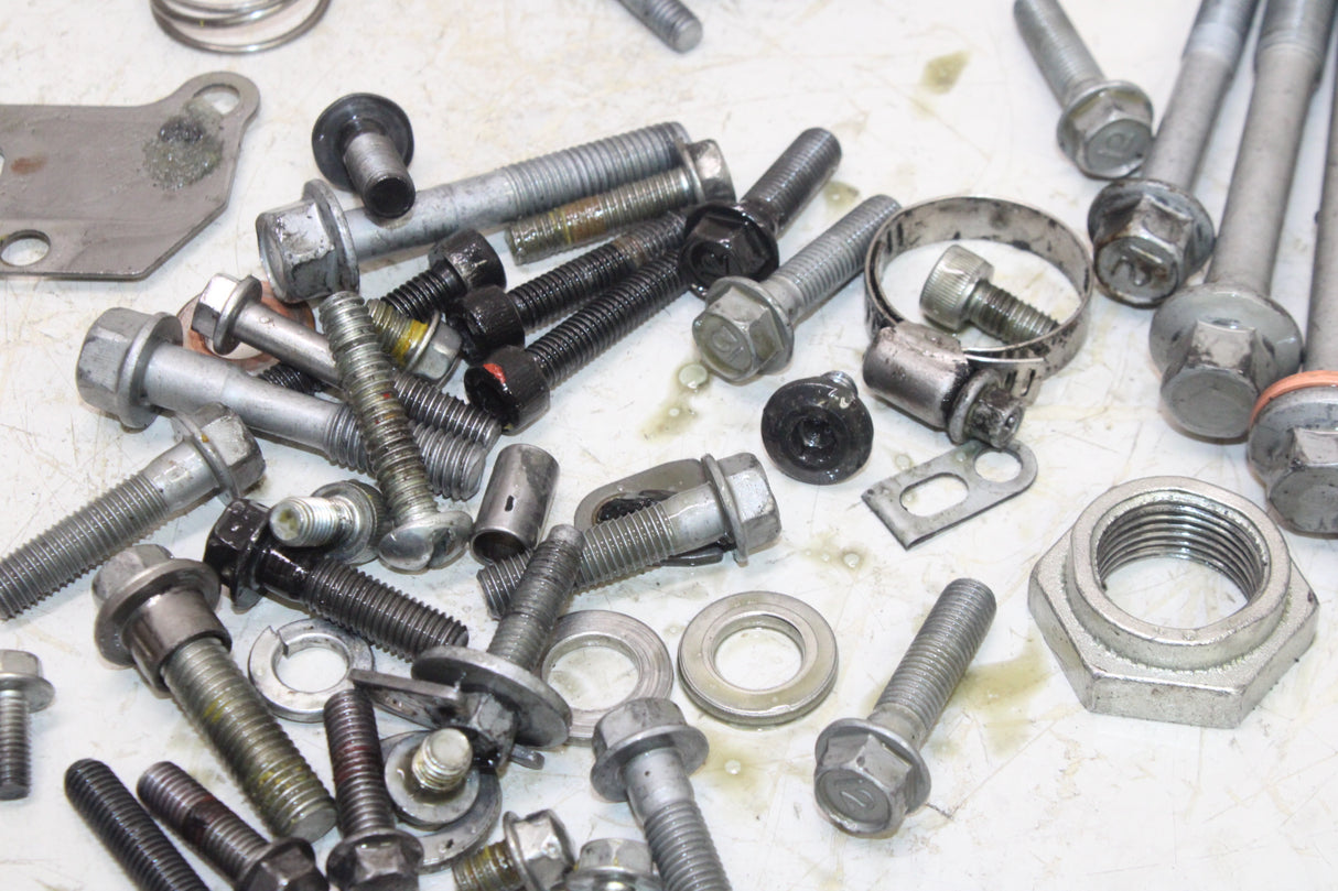 2014 Kawasaki Ninja 650 EX650 OEM ENGINE MOUNTING BOLTS HARDWARE MOTOR SCREWS