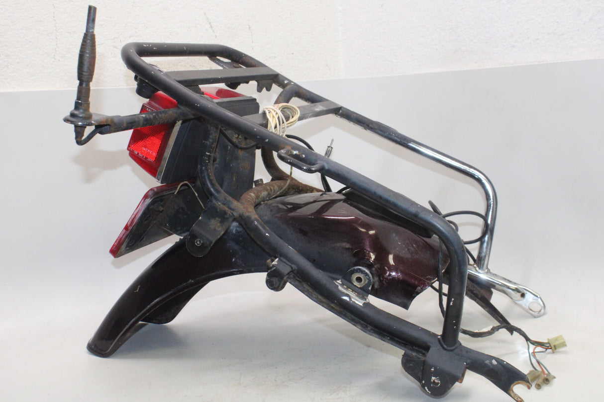 1981 Honda Goldwing 1100 GL1100 OEM REAR BACK FENDER MUD GUARD W LUGGAGE RACK