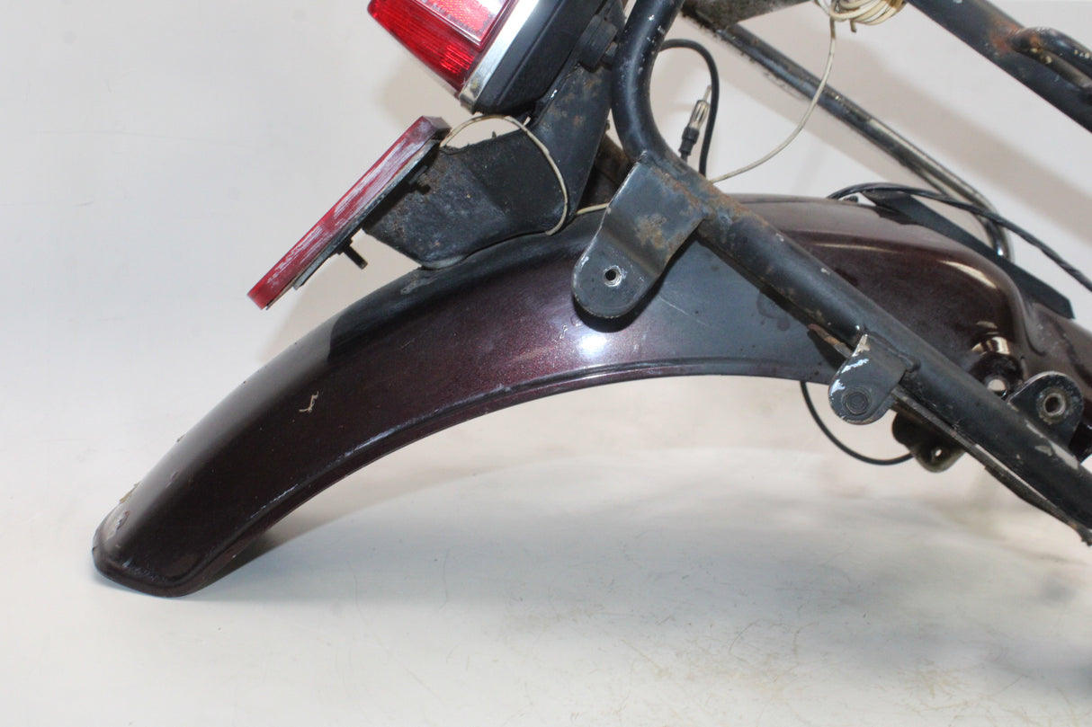 1981 Honda Goldwing 1100 GL1100 OEM REAR BACK FENDER MUD GUARD W LUGGAGE RACK