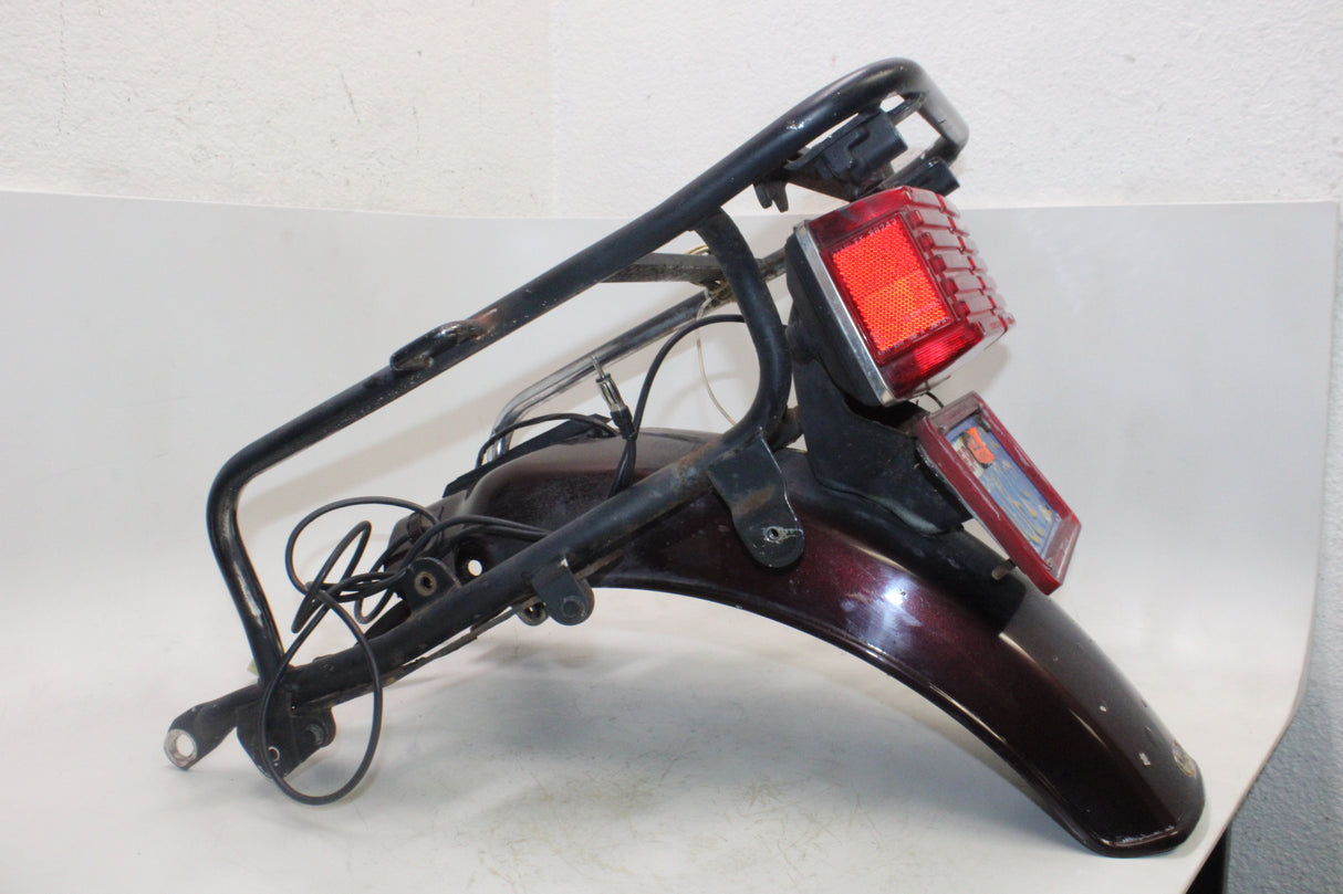 1981 Honda Goldwing 1100 GL1100 OEM REAR BACK FENDER MUD GUARD W LUGGAGE RACK