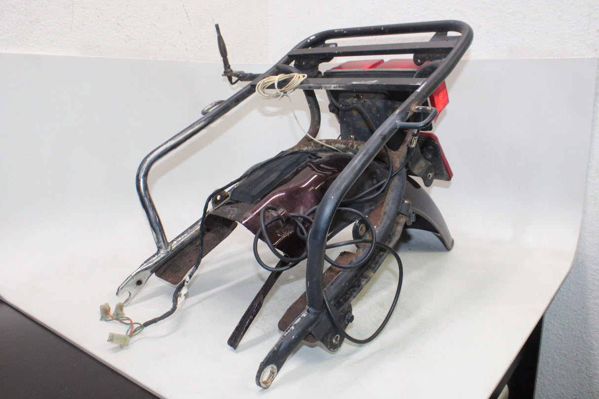 1981 Honda Goldwing 1100 GL1100 OEM REAR BACK FENDER MUD GUARD W LUGGAGE RACK