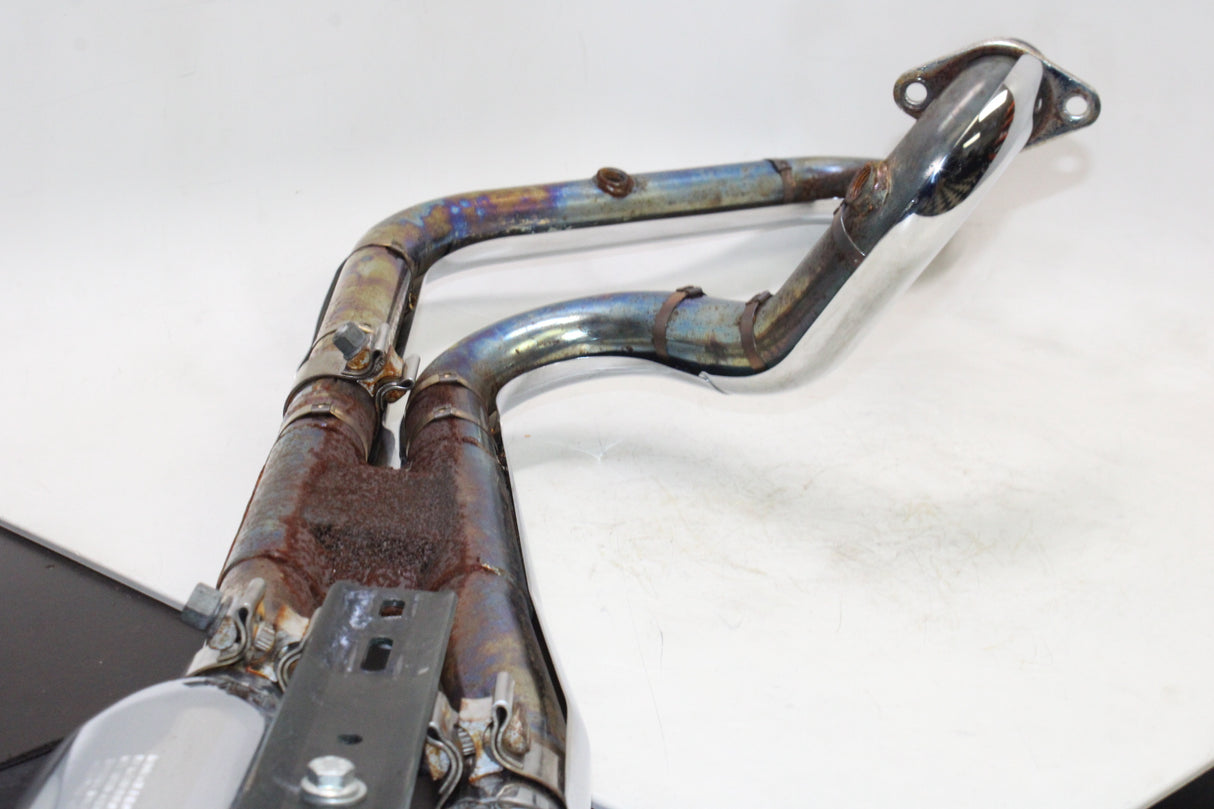 2009 Victory Vegas OEM FULL EXHAUST SYSTEM HEADERS PIPE MUFFLER