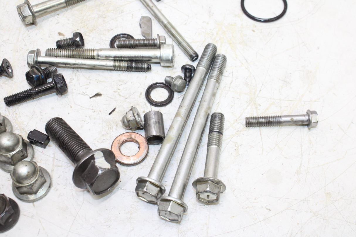 2009 Suzuki GS500F OEM ENGINE MOUNTING BOLTS HARDWARE MOTOR SCREWS