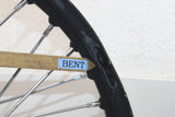 2001 Harley-Davidson Sportster 883 XLH883 OEM FRONT WHEEL RIM !bent!