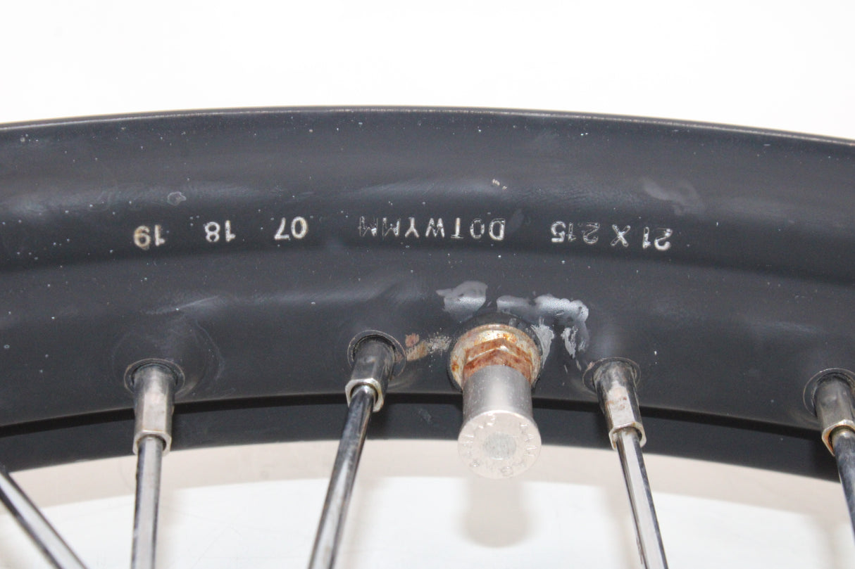 2001 Harley-Davidson Sportster 883 XLH883 OEM FRONT WHEEL RIM !bent!