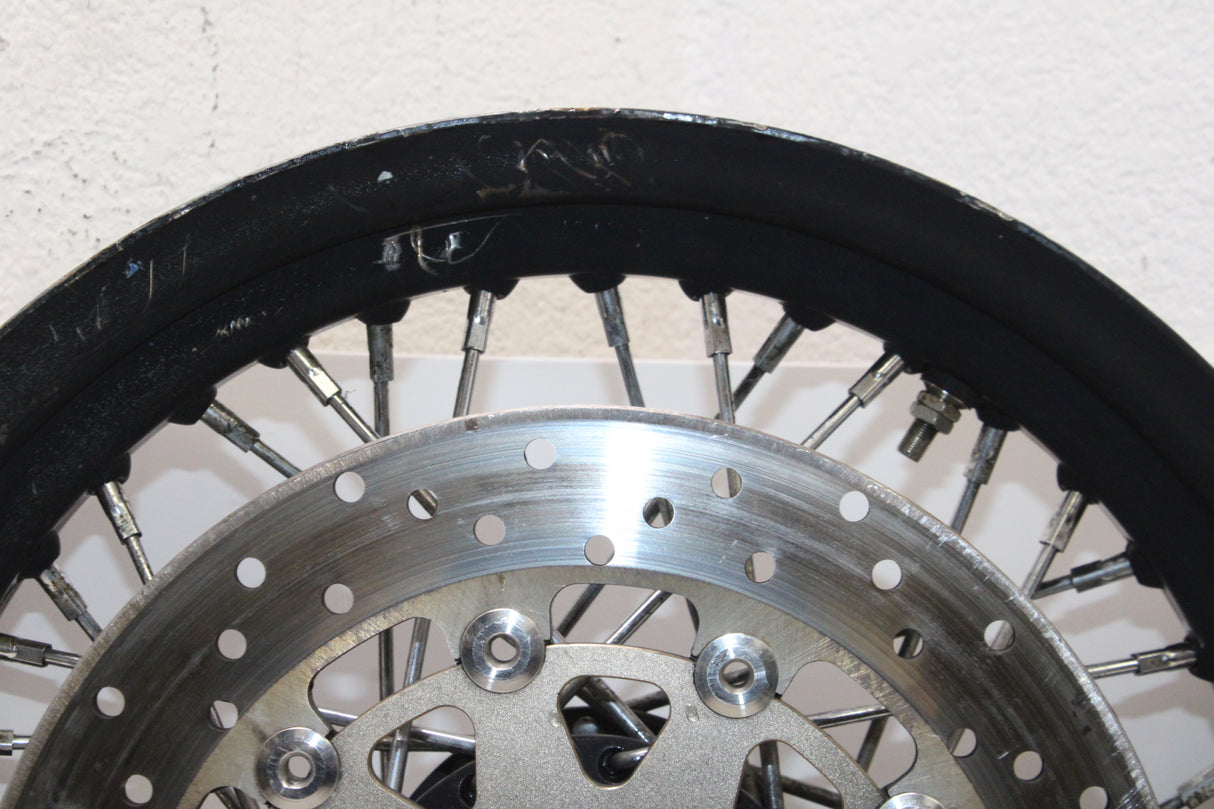 2001 Harley-Davidson Sportster 883 XLH883 OEM REAR WHEEL BACK RIM !bent!