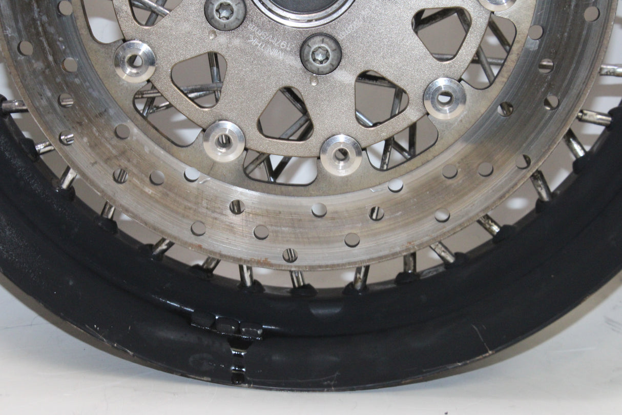 2001 Harley-Davidson Sportster 883 XLH883 OEM REAR WHEEL BACK RIM !bent!