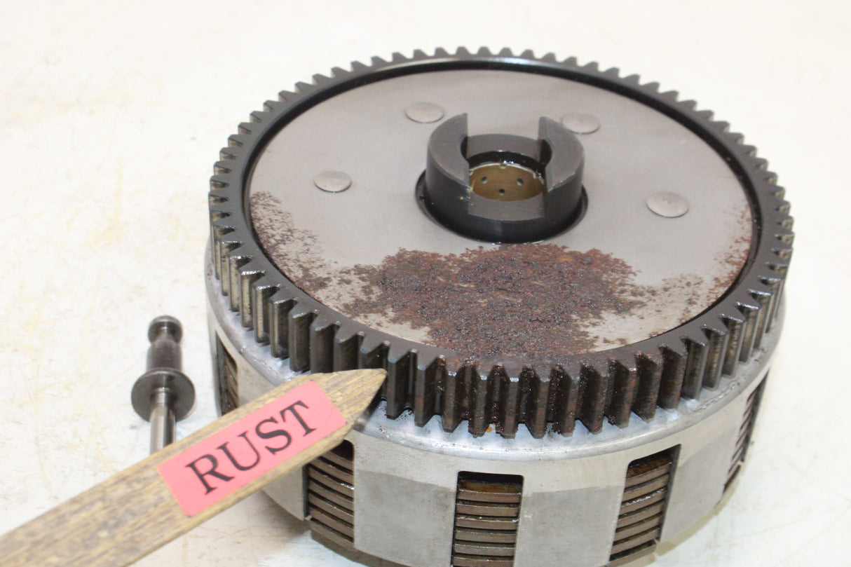 1983 Kawasaki KLT250 OEM COMPLETE CLUTCH W PLATES BASKET HUB !for Parts!