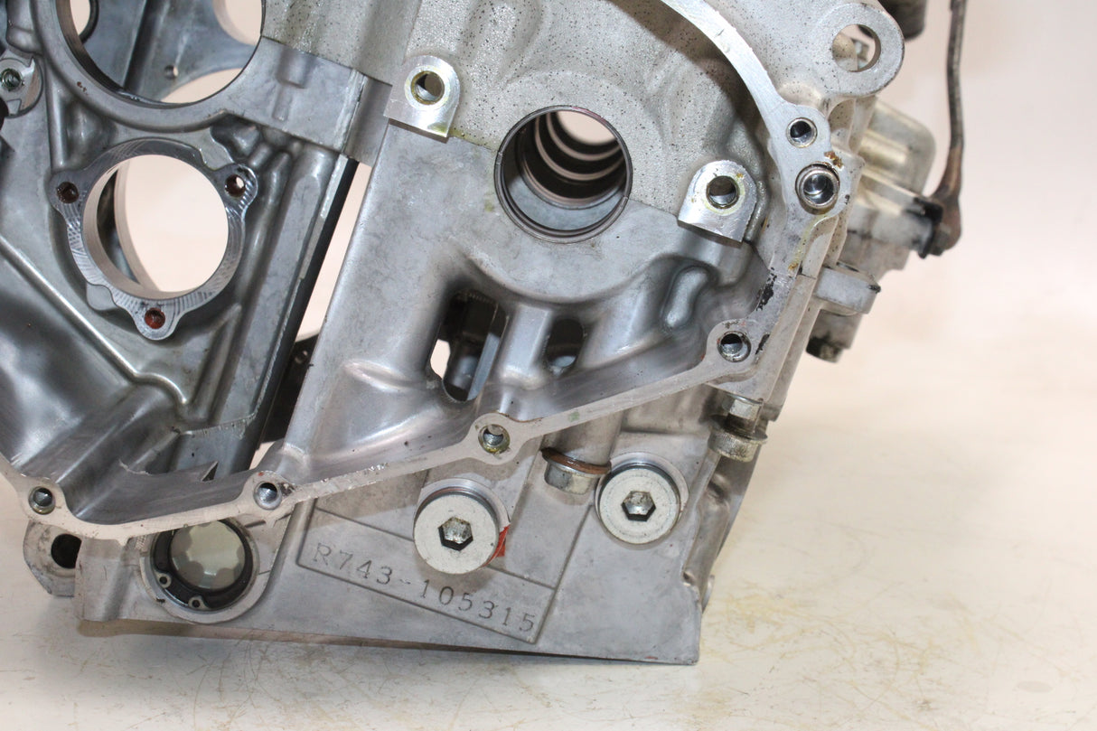 2007 Suzuki GSXR750 OEM ENGINE MOTOR CRANKCASE CRANK CASES BLOCK