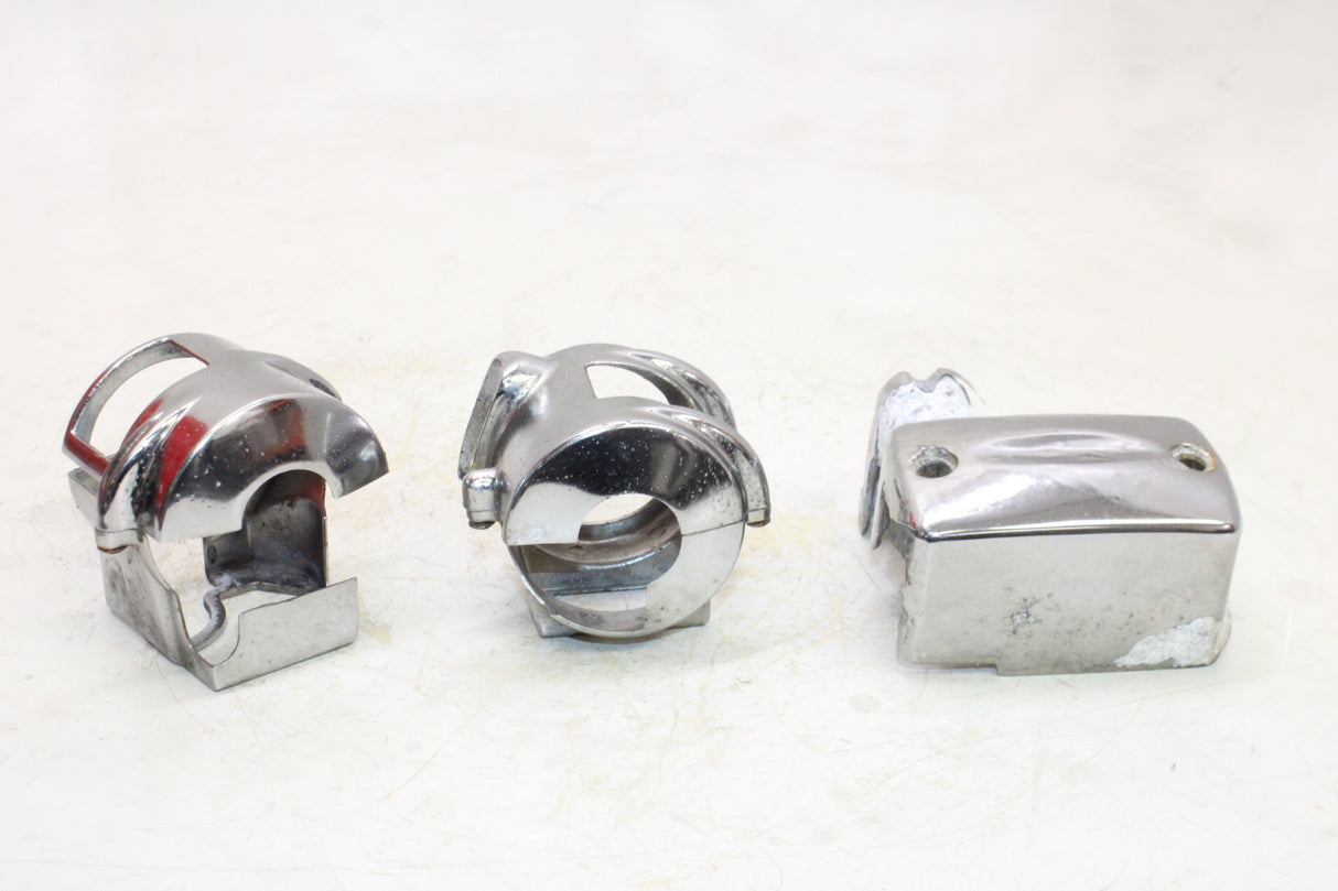 2004 Honda VTX1300C OEM CHROME COVER BRACKET SET