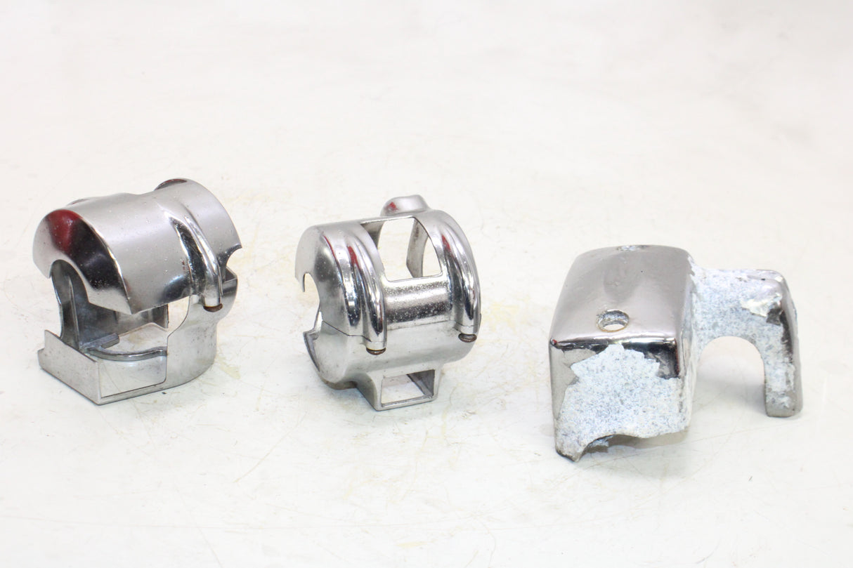 2004 Honda VTX1300C OEM CHROME COVER BRACKET SET