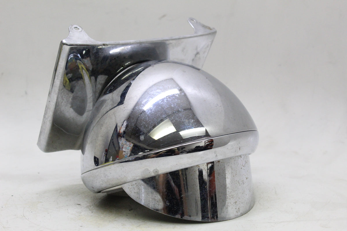 2005 KAWASAKI VULCAN 1500 VN1500 FRONT HEADLIGHT CHROME HOUSING MOUNT