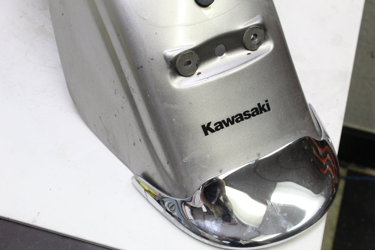 2005 KAWASAKI VULCAN 1500 VN1500 CLASSIC OEM REAR FENDER SILVER CHROME TIP