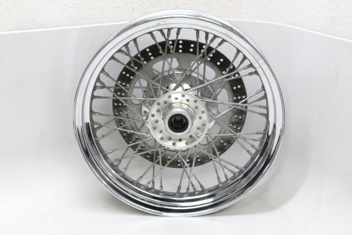 2005 KAWASAKI VULCAN 1500 VN1500 OEM FRONT SPOKE WHEEL RIM BRAKE ROTOR