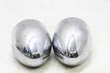 2005 KAWASAKI VULCAN 1500 VN1500 Chrome Bullet Front Axle Nut Covers Pair
