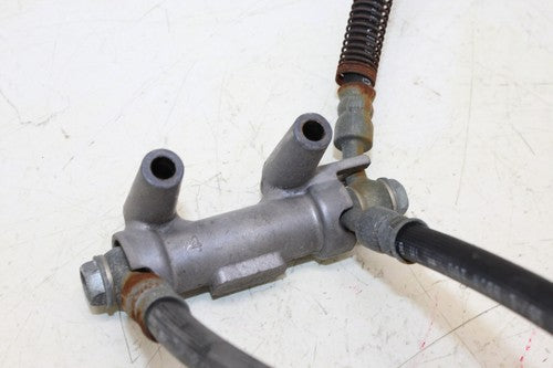 1995 Kawasaki Kz1000p Police Front Brake Caliper Hoses Lines