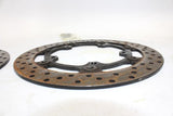 2005 YAMAHA YZF R6 FRONT LEFT RIGHT BRAKE ROTORS DISCS 5SL-2581T-00-00 OEM