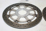 2000 Suzuki Gsxr600 Front Left Right Brake Rotors Discs