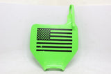 2006 Kawasaki Kx450f Front Plate Number Cover Fairing Cowl