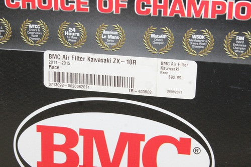 11-15 Kawasaki Ninja Zx10r Zx1000j BMC Airbox Air Intake Filter