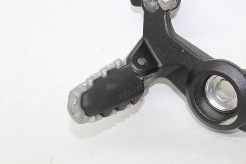 2013 Ducati Multistrada 1200 S LEFT Rear Back Passenger Peg Bracket OEM