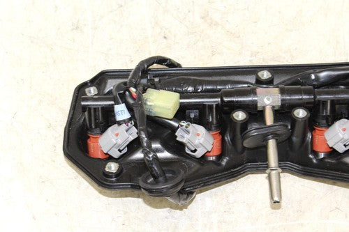 2010 Yamaha Yzf R1 Secondary Fuel Injectors Top Airbox Gas Rail