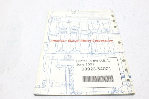 Suzuki Service Manual Book Motorcycle & ATV Diagram Manual K1 2001